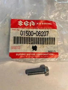 PERNO AJUSTADOR PALANCA DE CAMBIOS SUZUKI OEM DR125 200 250 350 GS500 #01500-06207 - Imagen 1 de 1