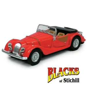 Cararama 1:43 Scale Morgan Plus Eight Red Diecast Model - Picture 1 of 1