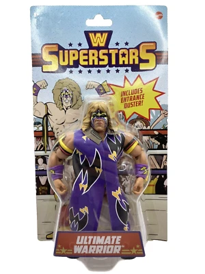 WWE Superstars ULTIMATE WARRIOR Action Figure Exclusive Brand Sealed Series 2 - Image 1 of 4