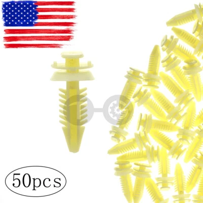 50pcs Door Trim Panel Clips For 1976-2000 Chevrolet K10 K1500 C3500 Truck SUV Foto 1 de 4