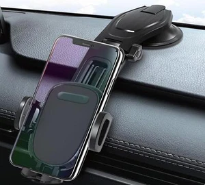 CAR MOUNT DASH HOLDER CRADLE SWIVEL DOCK STRONG GRIP for PHONES - Picture 1 of 6