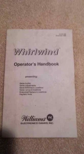 Manuale Operatore Whirlwind Dicembre 1989 16-574-103 Manuale Arcade - Foto 1 di 2
