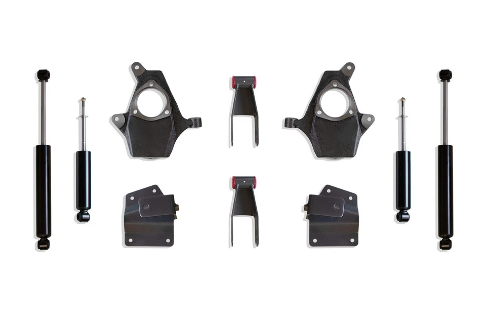 MaxTrac 99-06 Silverado Sierra 1500 2"-4" Kit de descenso Husillos Perchas Grilletes Foto 1 de 1