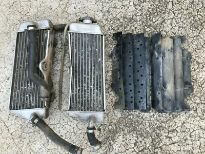 Juego de radiadores Yamaha Yz450F Yz 450f 450 2003 03 sistema de refrigeración izquierda derecha Foto 1 de 4