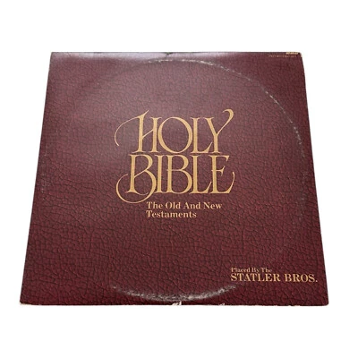 The Statler Brothers The Holy Bible Old New Testament Vinyl LP Mercury SRM-2-101 - Image 1 of 4