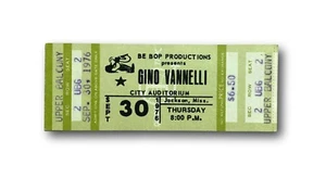 Gino Vannelli Authentic 1976 Original Concert Ticket 09/30/76 - Picture 1 of 2