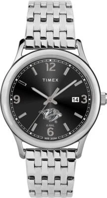 Reloj para mujer Nashville Predators Timex Sage reloj de acero inoxidable Foto 1 de 4