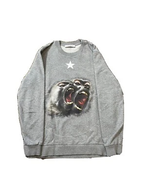 Sudadera Givenchy Gris Monkey Brothers Cuello Redondo (Pequeña) Foto 1 de 4