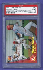 1997 Line up Venezuelan Baseball card MIGUEL CAIRO  # 90 HIGHEST GRADED CARD !