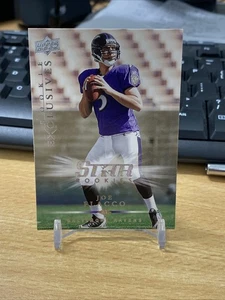 JOE FLACCO 2008 UPPER DECK STAR ROOKIES EXCLUSIVES FOOTBALL RC - Picture 1 of 2