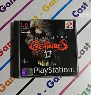 PS1 NIGHTMARE CREATURES II 2 PAL ITALIANO PLAYSTATION 1 COMPLETO COME NUOVO   - Immagine 1 di 4