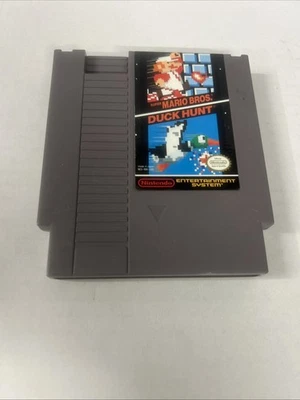 Nintendo NES Super Mario Bros Duck Hunt Video Game Cartridge Japan 1985 NT - Image 1 of 3