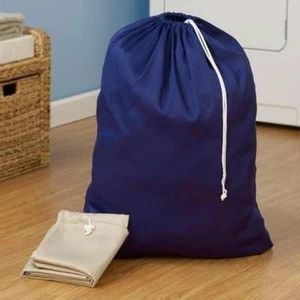 Heavy Duty Cotton Blend Large Laundry Bag, Sturdy Fabric May Vary with Drawst... - Picture 1 of 1