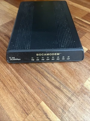 Bocamodem 28,800BPS Baud External Serial RS232 Modem - Image 1 of 4
