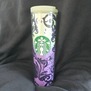 Starbucks 16 Ounce Insulated Tumbler Spiderweb Halloween Theme With Lid - Picture 1 of 3