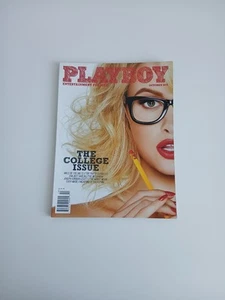 PLAYBOY MAGAZINE OCTOBER 2015 With CENTREFOLD Free Postage - Picture 1 of 21