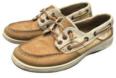 Zapatos de barco SPERRY TopSider Rosefish para mujer talla Espuma viscoelástica de lana tostada 6,5 STS84630 Foto 1 de 4