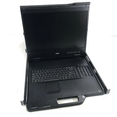 Belkin F1DC108H 19" Widescreen LCD Rackmount 8-Port Console - Image 1 of 4