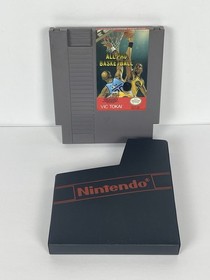 All-Pro Basketball Nintendo Entertainment System NES With Nintendo Cover Case