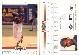 Quilvio Veras 1992 Classic Best Columbia Mets #25 RC Card Columbia Mets - Picture 1 of 1