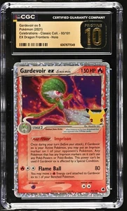 GARDEVOIR EX Celebrations Dragon Frontiers Holo #93 CGC Pristine 10 Pokemon - Picture 1 of 2