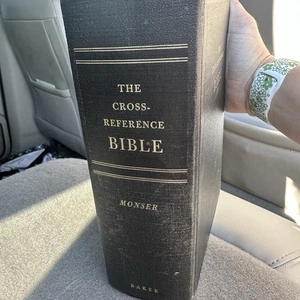 The Cross–Reference Bible American Standard Version Hardcover Rare Excellent - Foto 1 di 8