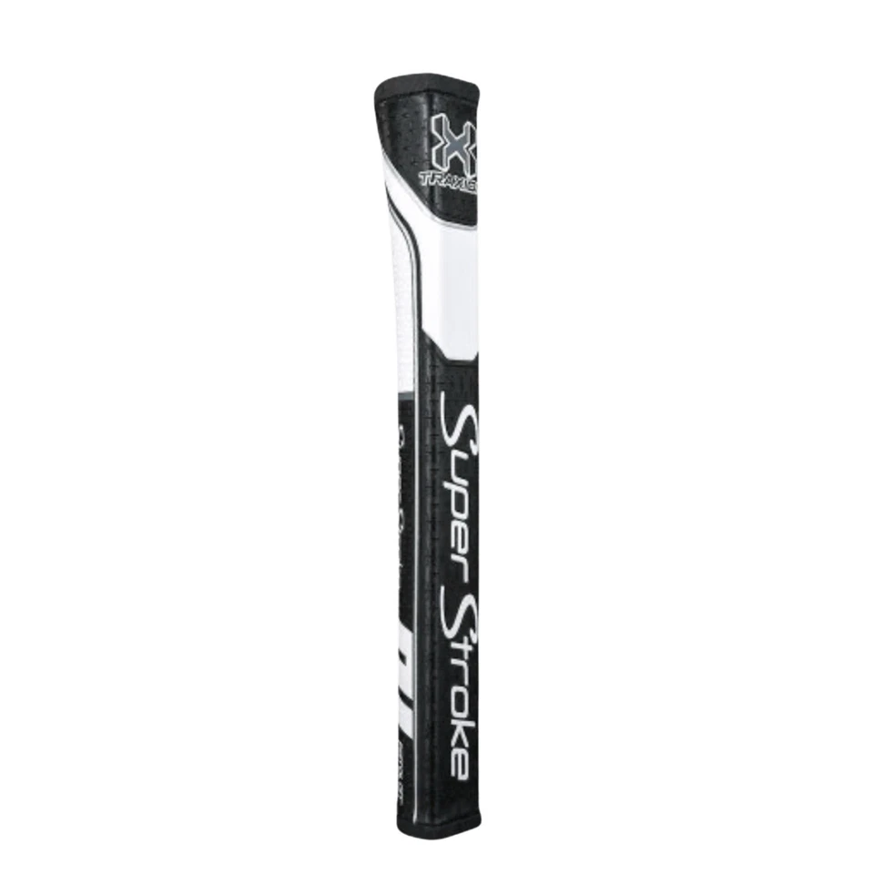 New SuperStroke Traxion Pistol GT 2.0 Putter Grip (Black / White )