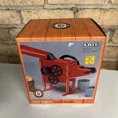 Vtg ERTL Antique Corn Sheller 1/8 Scale Die-Cast Model Power House Farm Series - Image 1 of 4