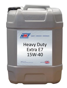 HMT HMTM363 Heavy Duty Extra E7 15W-40 Diesel Motor Oi 20 Liter / 4 Gallonen - Bild 1 von 5