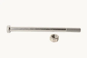 OEM Scag 04001-41 & 04020-09 Spindle Blade Bolt 5/8-11 X 9-1/2" Hex Head & Nut - Picture 1 of 2