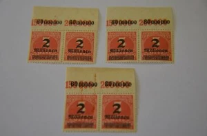 DR 3x PF 312 IV POR Paare postfrisch  - Picture 1 of 2