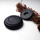 3pcs Chinese Calligraphy Inkstone Set with Cover - Natural Stone (Black)