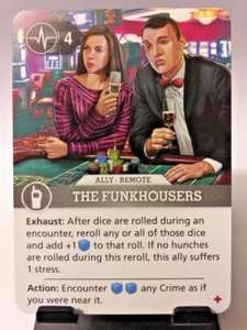 Brook City - Tarjeta promocional The Funkhousers - Promo Paradise 2019 Kickstarter ¡NUEVA! - Imagen 1 de 2