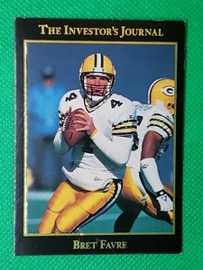 1993 Investor's Journal #22 Brett Favre HOF Green Bay Packers RARE ! - Photo 1 sur 5