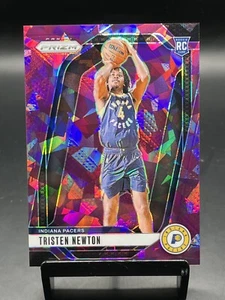 2024-25 Panini Prizm Tristen Newton #261 Purple Ice Prizm /149 RC - Bild 1 von 2