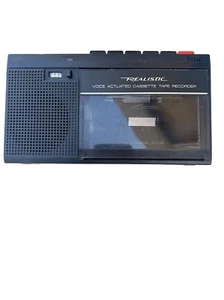 Vintage Realistic Compact Cassette Tape Recorder With Voice Actuation CTR-85 - Picture 1 of 9