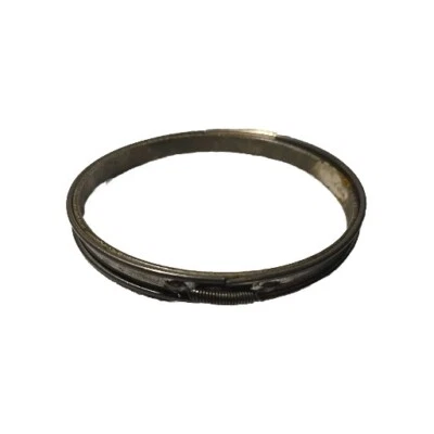 5" Round Metal Spring Tension & Cork Lined Embroidery Hoops Vintage Retro  - Image 1 of 4