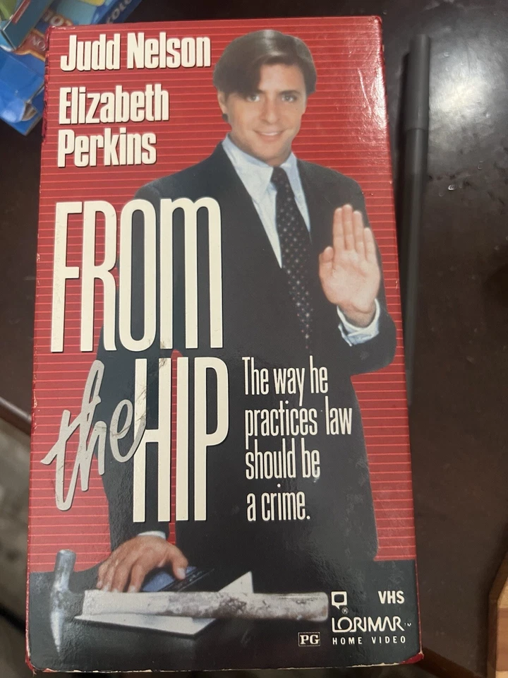 VHS Movie, From The Hip, With Judd Nelson & Elizabeth Perkins, Rated PG - Imagem 1 de 1