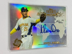2013 Topps Tribute WBC Auto Andre Rienzo #WTA-AR Auto - Picture 1 of 2