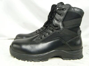 British Army Issue Combat Para Leather Steel Toe Cap High Leg Boots Size 12 47 1 - Picture 1 of 7