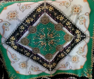Satin Sewing Multi-Color Fabric by the Yard - Picture 1 of 2