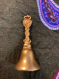 Campana de recuerdo de latón vintage Nueva Escocia - Imagen 1 de 6