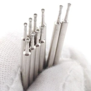 30 piezas herramientas lapidarias de cabeza cóncava esférica de 1,5 mm broca de diamante para piedra - Imagen 1 de 12