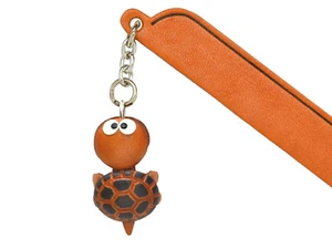 Segnalibro Charm Pelle Tartaruga *VANCA* Made in Japan #61319 - Foto 1 di 10