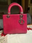 Christian Dior - Lady DIOR Pink Python Tasche