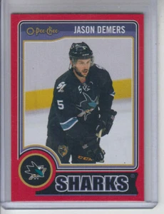 14/15 OPC San Jose Sharks Jason Demers Red Redemption card #433 - Picture 1 of 2