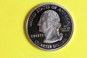ESTATE FIND 2004 - S PROOF MICHIGAN WASHINGTON QUARTER!! #N03581 - Picture 1 of 2