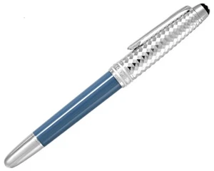 MONTBLANC Meisterstuck Glacier Doue (F) Nib Fountain Pen 129402 - Picture 1 of 6