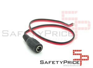 Cable alimentación DC hembra DC 5.5 X 2.1mm Electronica Arduino DIY CCTV REF448 - Imagen 1 de 1