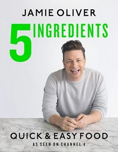 5 Ingredients Quick & Easy Food by Jamie Oliver Cookbook Hardcover - Picture 1 of 6